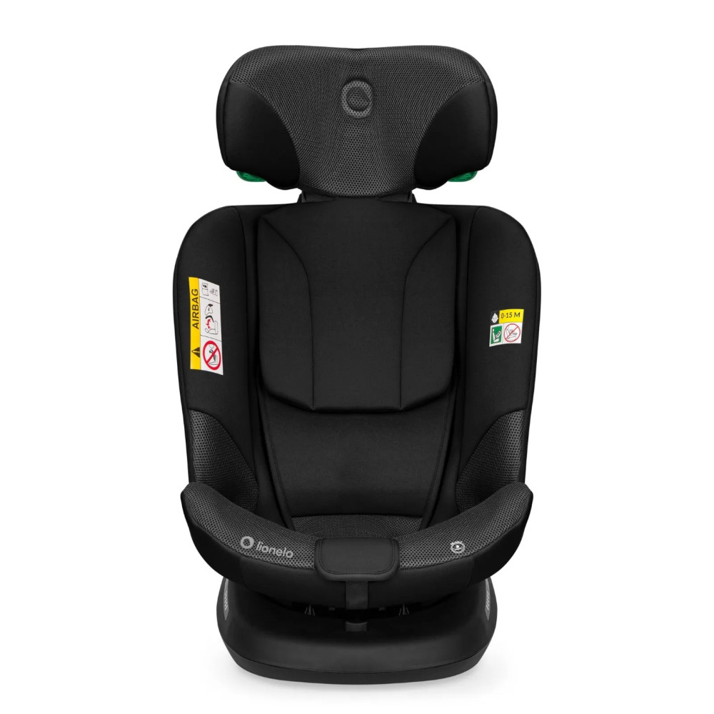 Lionelo Bastiaan Plus i-Size - поворотное автокресло для ребенка (40-150 см) • Black Carbon Lionelo Bastiaan Plus i-Size - поворотное автокресло для ребенка (40-150 см) • Black Carbon