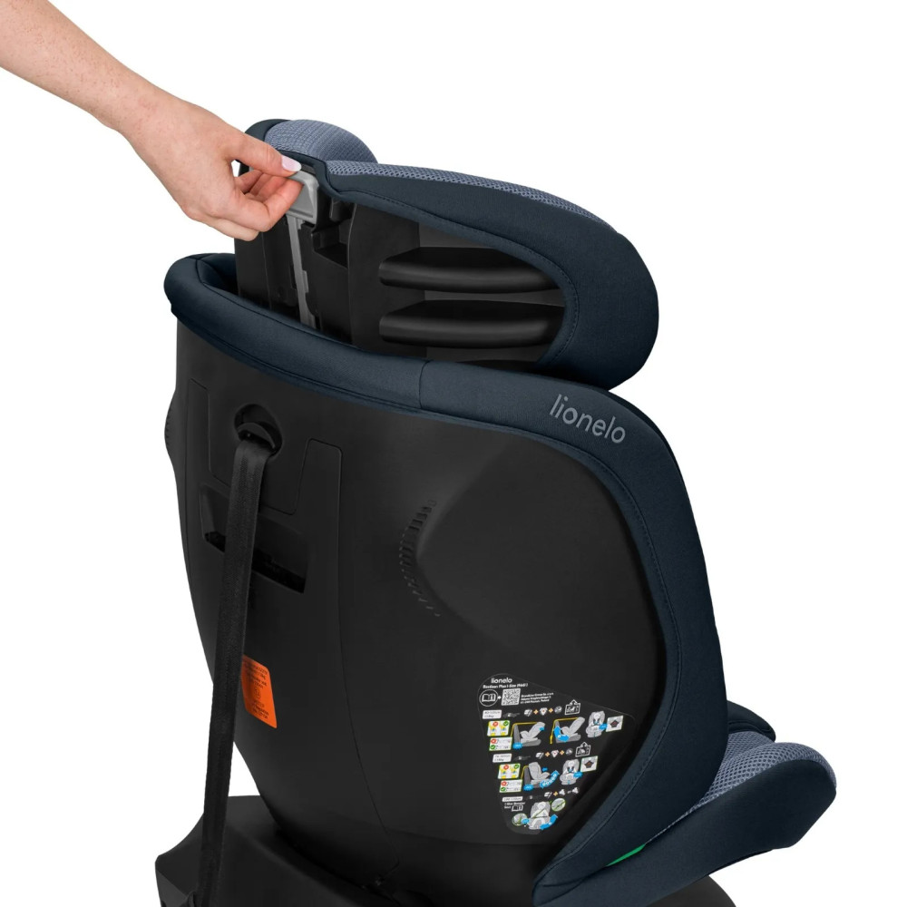 Lionelo Bastiaan Plus i-Size - поворотное автокресло для ребенка (40-150 см) • Navy Blue Lionelo Bastiaan Plus i-Size - поворотное автокресло для ребенка (40-150 см) • Navy Blue