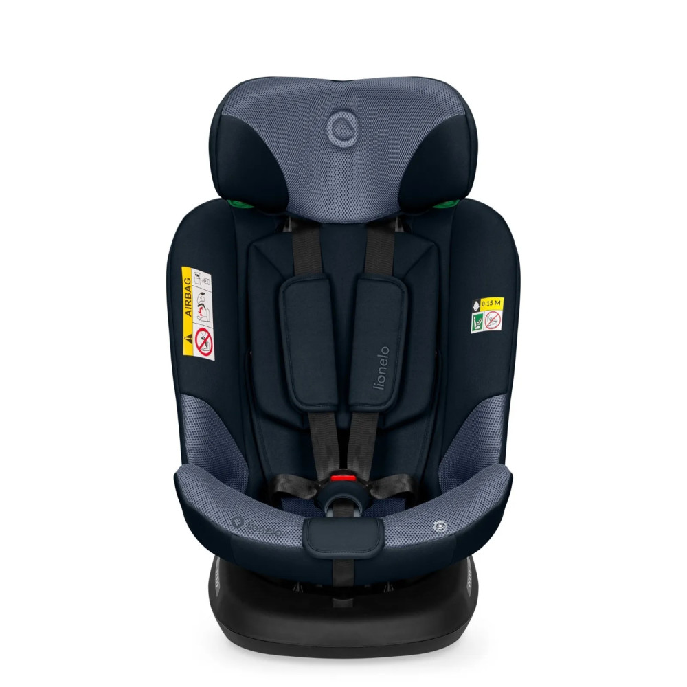 Lionelo Bastiaan Plus i-Size - поворотное автокресло для ребенка (40-150 см) • Navy Blue Lionelo Bastiaan Plus i-Size - поворотное автокресло для ребенка (40-150 см) • Navy Blue