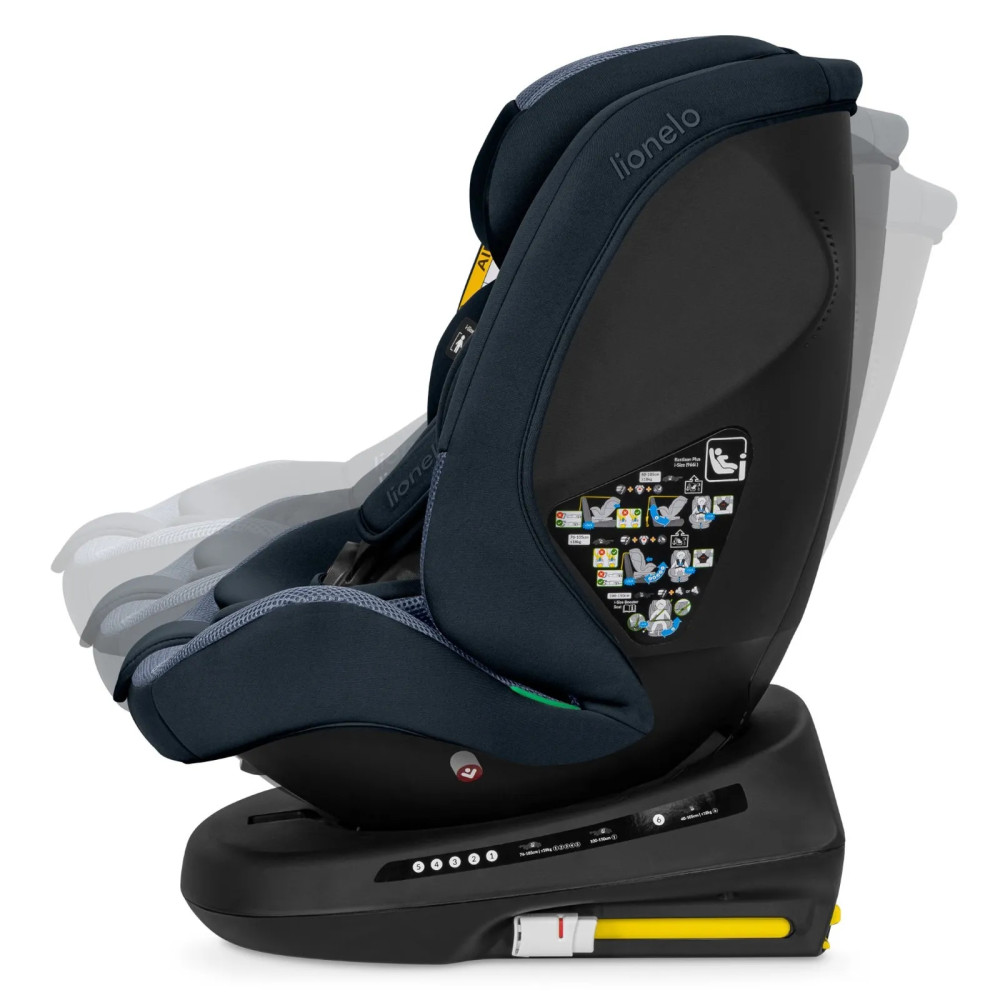Lionelo Bastiaan Plus i-Size - поворотное автокресло для ребенка (40-150 см) • Navy Blue Lionelo Bastiaan Plus i-Size - поворотное автокресло для ребенка (40-150 см) • Navy Blue