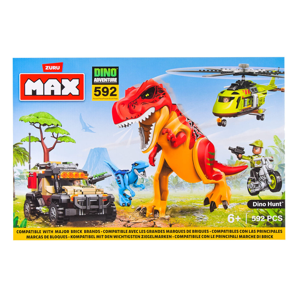ZURU MAX Dino Adventure - конструктор, 592 деталі (83156)