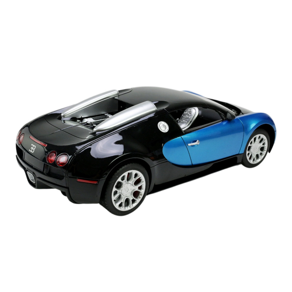 POWERMOTORS Bugatti Veyron 16.4 Grand Sport 1:14 - радіокерована модель • Синя (PM1402) POWERMOTORS Bugatti Veyron 16.4 Grand Sport 1:14 - радіокерована модель • Синя (PM1402)