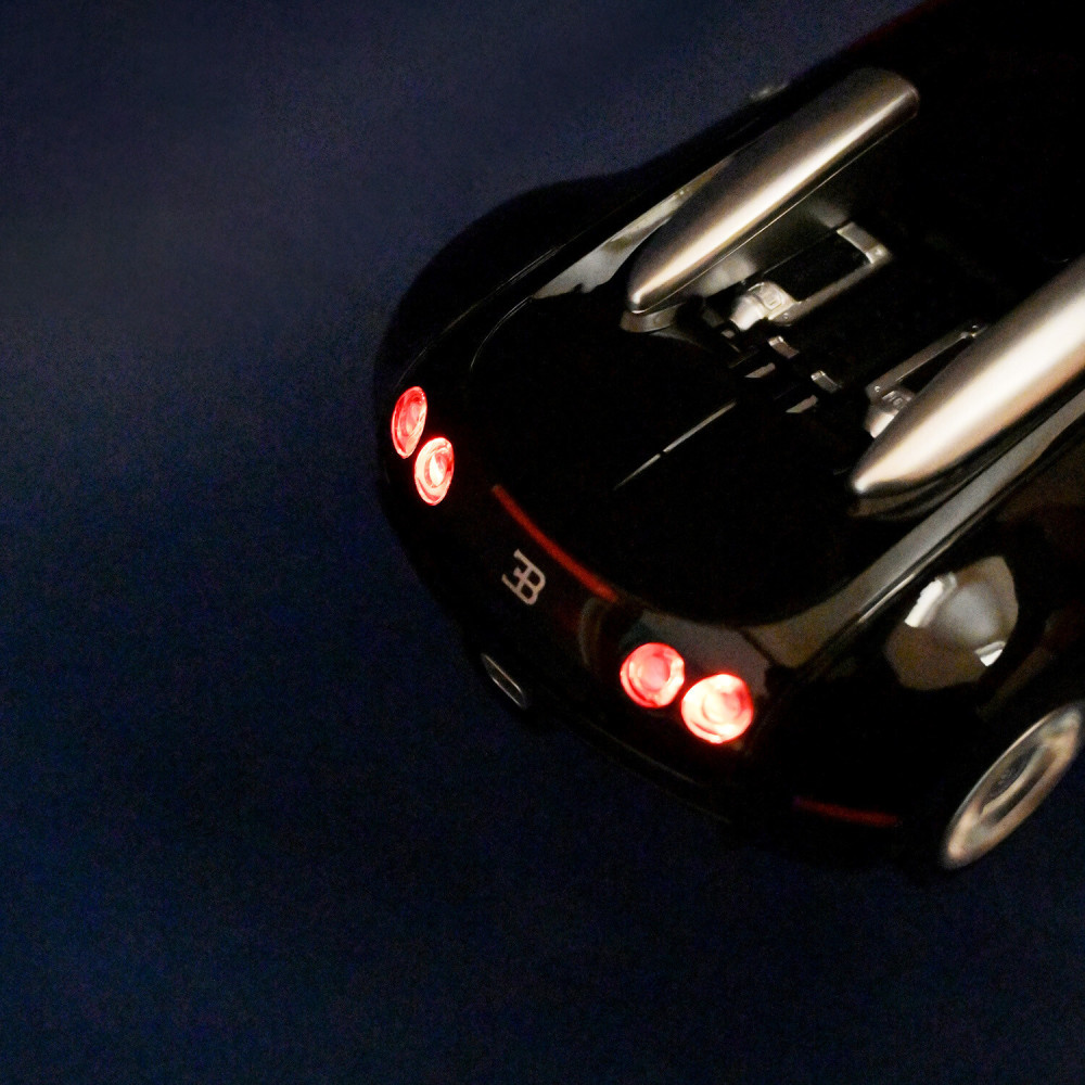 POWERMOTORS Bugatti Veyron 16.4 Grand Sport 1:14 - радіокерована модель • Червона (PM1402)