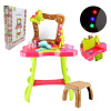 Ігровий набір Стиліста - трюмо з мікрофоном, феном і стільчиком (661-135)