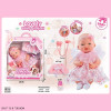 Пупс Lovely Baby - пупс у стильному вбранні з аксесуарами • Рожевий (DH2627A)