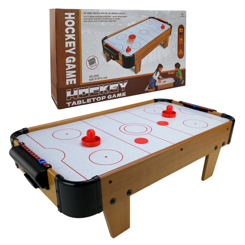 Настільний хокей Hockey Game - ігрове поле з вентилятором і двома штовхачами (2555) Настільний хокей Hockey Game - ігрове поле з вентилятором і двома штовхачами (2555)