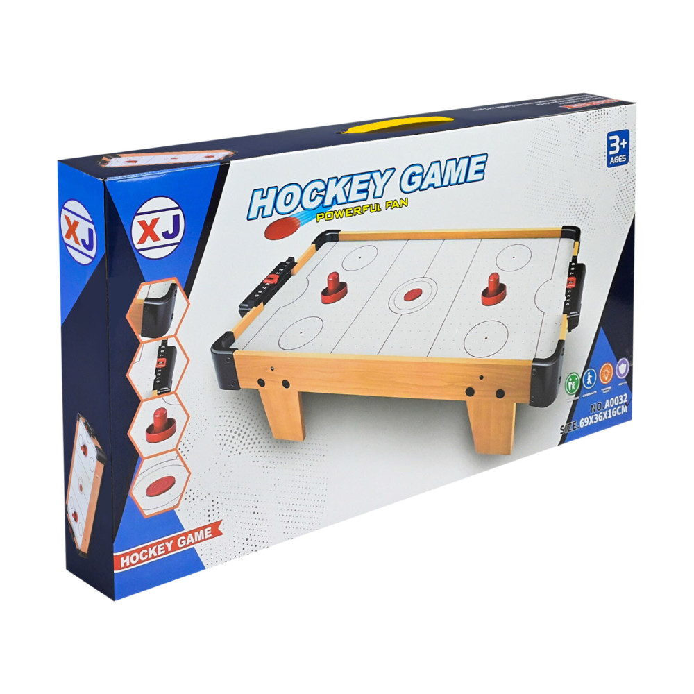 Настільний міні-аерохокей Hockey Game - поле з вентилятором і лічильниками (A0032)