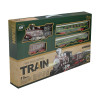 Залізниця Vintage Model Train - ретро-потяг зі станцією, світлом і звуком (9299-65)