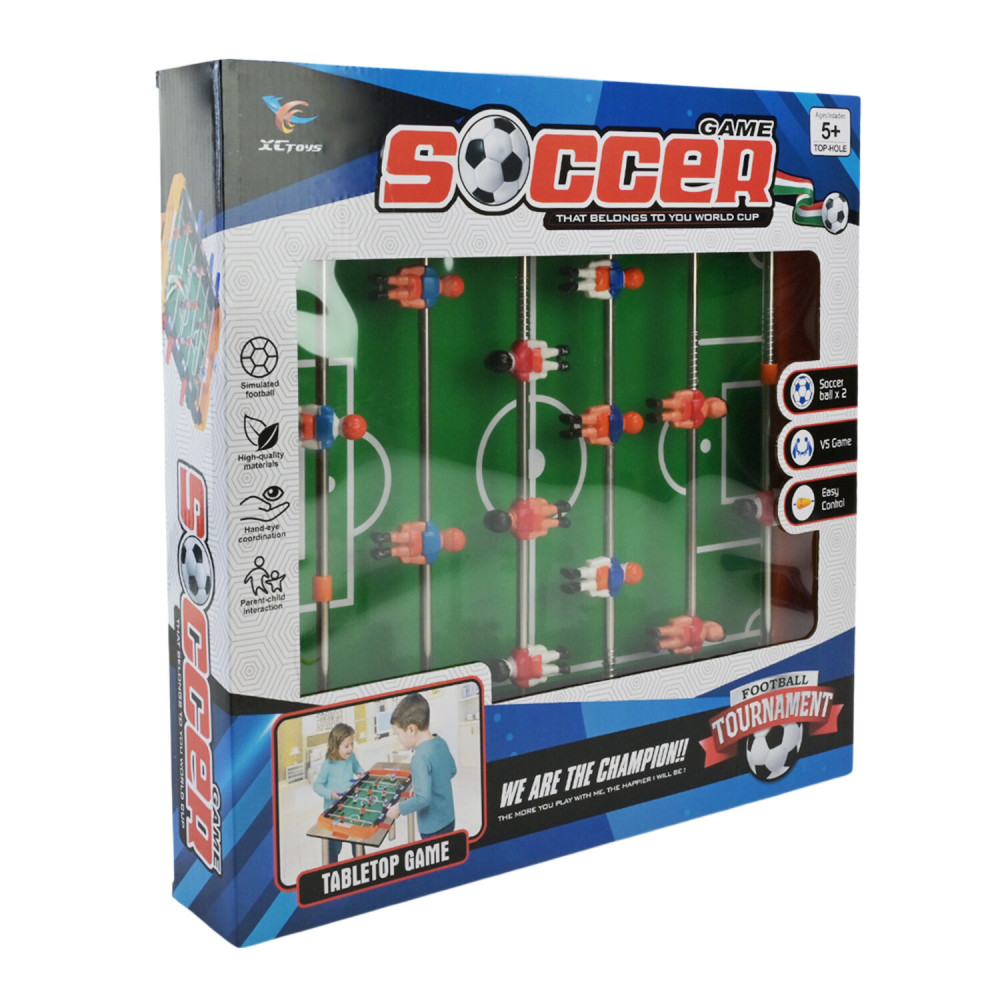 Настільний футбол Soccer Game - компактне поле для двох гравців (2133)