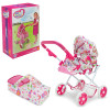 Візочок для ляльок Doll Carrier - з колискою, металева основа (95881B)