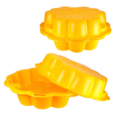 Technok Toys Пісочниця Квітка-маргаритка - з двох частин, 107 × 107 × 20 см (2183) Technok Toys Пісочниця Квітка-маргаритка - з двох частин, 107 × 107 × 20 см (2183)