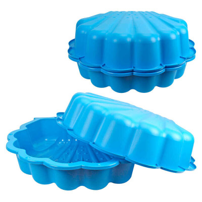 Technok Toys Блакитна мушля - пісочниця з двох частин (7522) Technok Toys Блакитна мушля - пісочниця з двох частин (7522)
