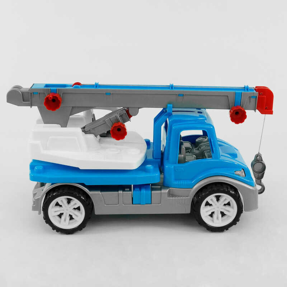 Technok Toys Автокран - іграшкова машина з рухомою стрілою • Блакитний (3893) Technok Toys Автокран - іграшкова машина з рухомою стрілою • Блакитний (3893)