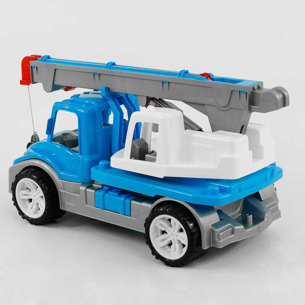 Technok Toys Автокран - іграшкова машина з рухомою стрілою • Блакитний (3893) Technok Toys Автокран - іграшкова машина з рухомою стрілою • Блакитний (3893)