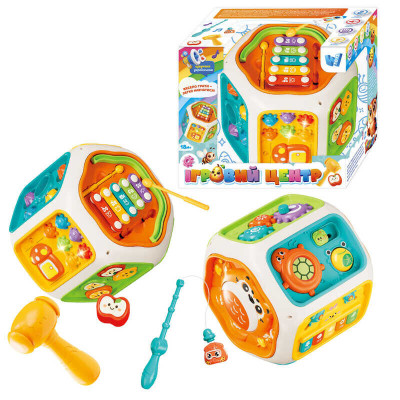 WToys Ігровий центр - багатогранник з піснями, казками та ксилофоном (65540)