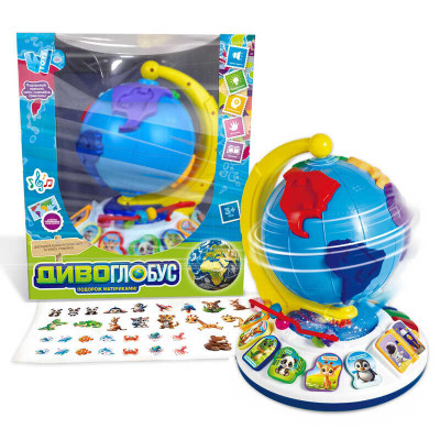 WToys Диво-глобус - інтерактивний глобус з озвученням українською (62609)