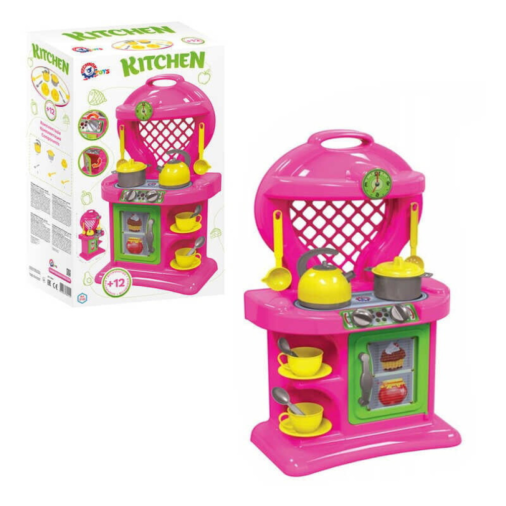 Technok Toys Кухня №10 - іграшкова кухня з посудом (№10 2155)