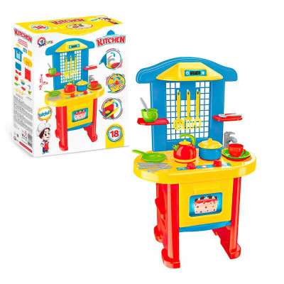 Technok Toys Кухня №3 - іграшкова кухня з посудом (№3 2124) Technok Toys Кухня №3 - іграшкова кухня з посудом (№3 2124)
