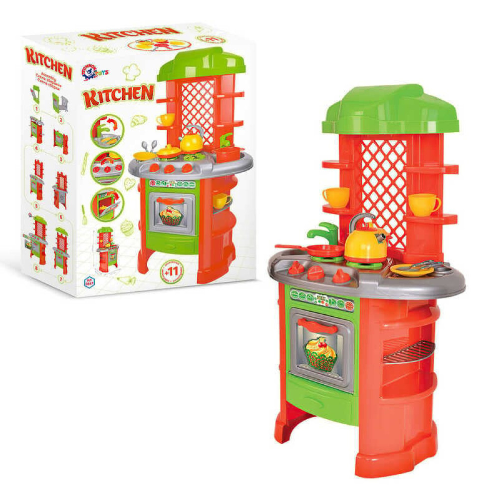 Technok Toys Кухня №7 - іграшкова кухня з посудом (№7 0847)