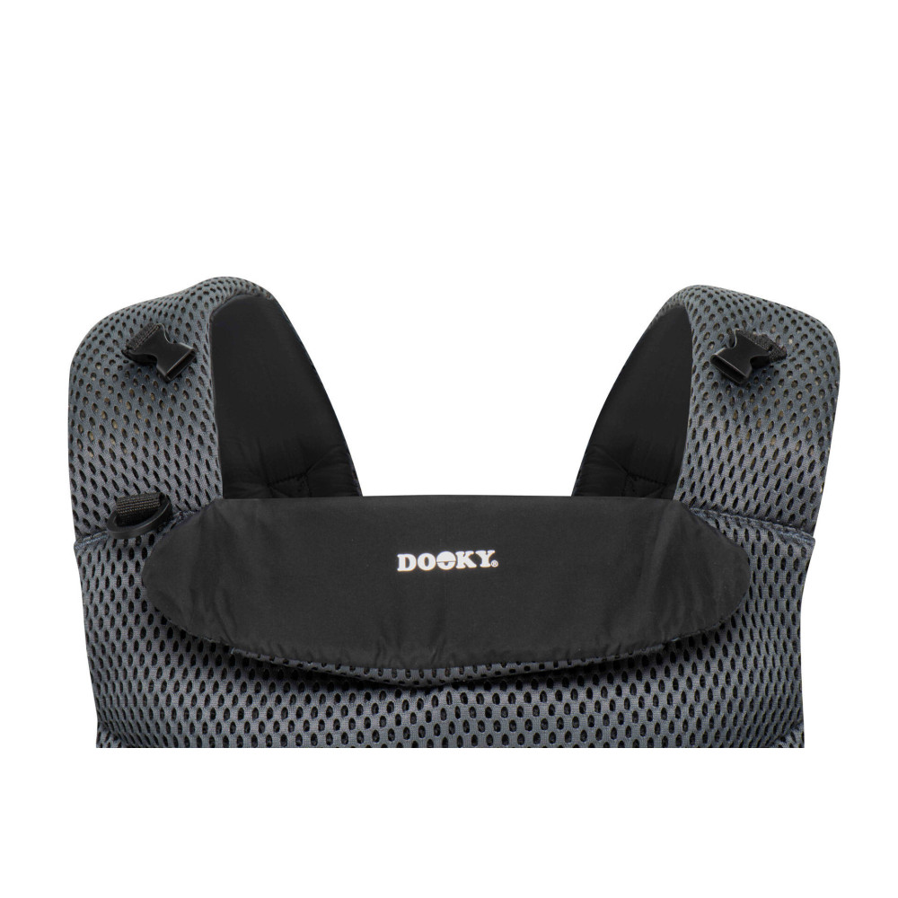 Dooky Urban Comfort - эргорюкзак-переноска для детей от 0 до 3 лет • Grey Sapphire