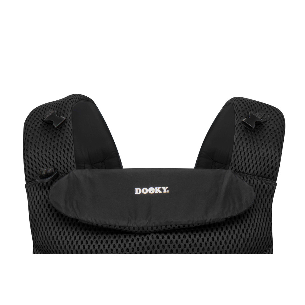 Dooky Urban Comfort - эргорюкзак-переноска для детей от 0 до 3 лет • Black