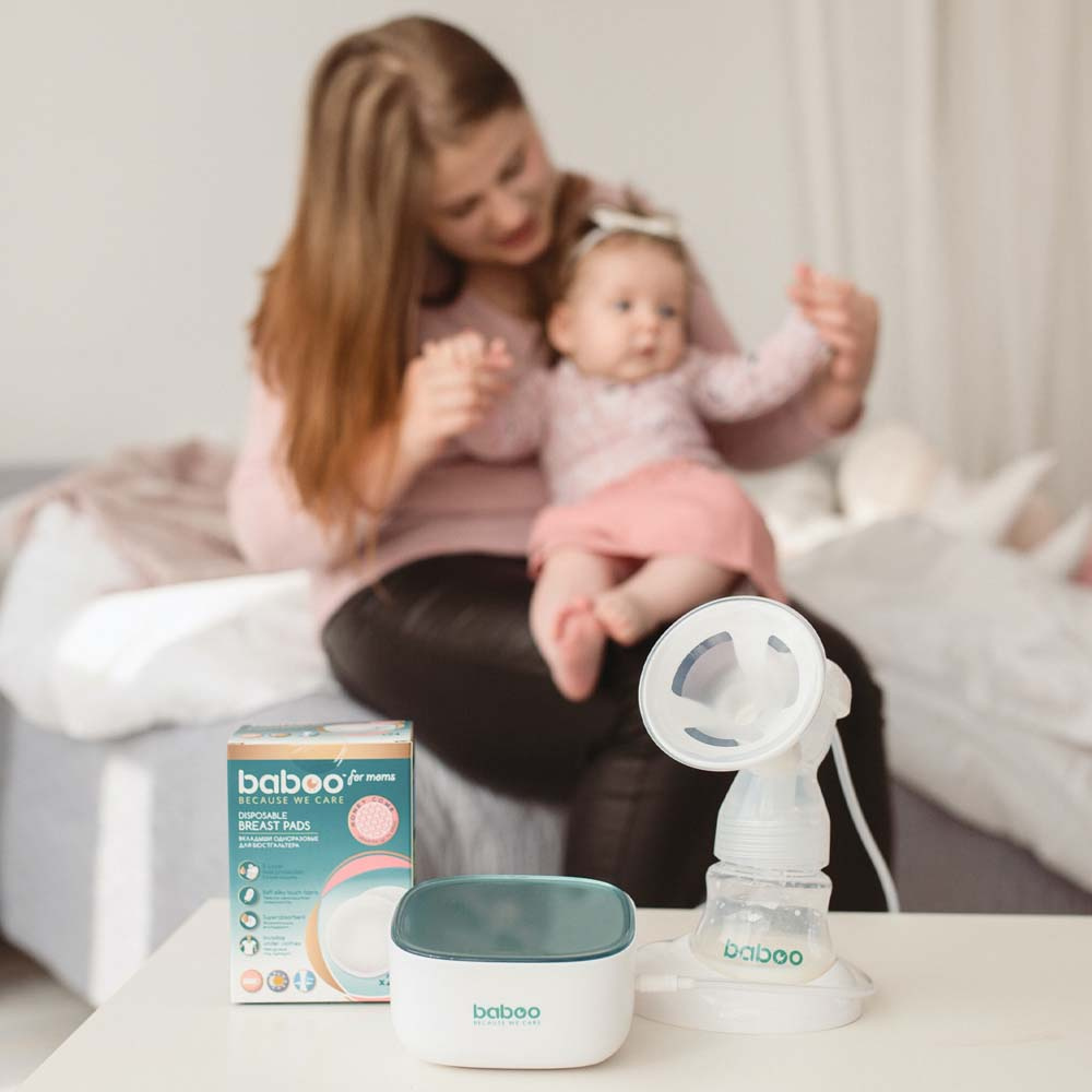 Baboo Electric Breast Pump 3D - електричний молоковідсмоктувач з акумулятором