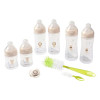 Bebe Confort Physio Air Complete Kit - набір з шести пляшечок, пустушки та щіточки