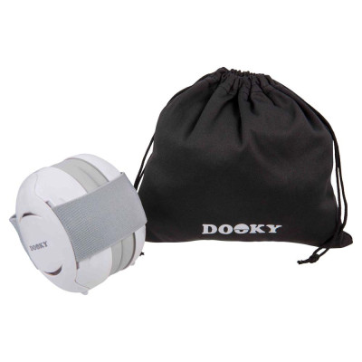 Dooky Baby Ear Protection 0-3 года - защитные наушники для малышей • White Dooky Baby Ear Protection 0-3 года - защитные наушники для малышей • White