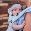Dooky Baby Ear Protection 0-3 года - защитные наушники для малышей • White