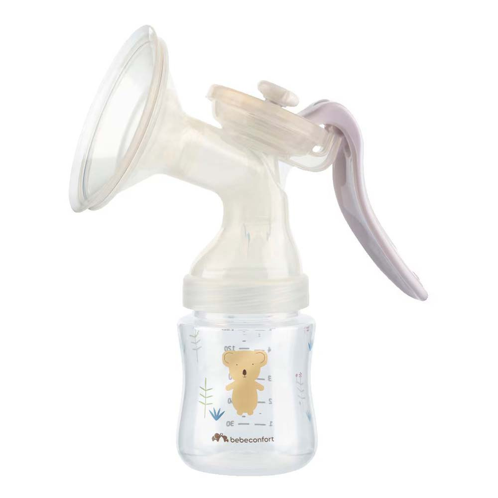 Bebe Confort Physio Air Breast Pump - ручний молоковідсмоктувач із пляшечкою 150 мл