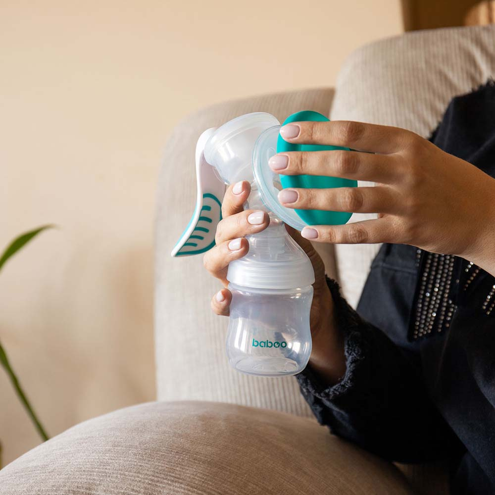 Baboo Manual Breast Pump - ручний молоковідсмоктувач з 4 рівнями сили