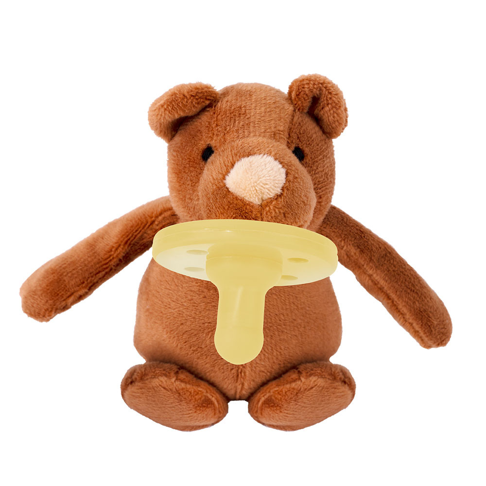 MinikOiOi Sleep Buddy Moi - силіконова пустушка з м'якою іграшкою