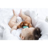 MinikOiOi Sleep Buddy Moi - силіконова пустушка з м'якою іграшкою