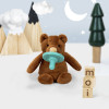 MinikOiOi Sleep Buddy Moi - силіконова пустушка з м'якою іграшкою
