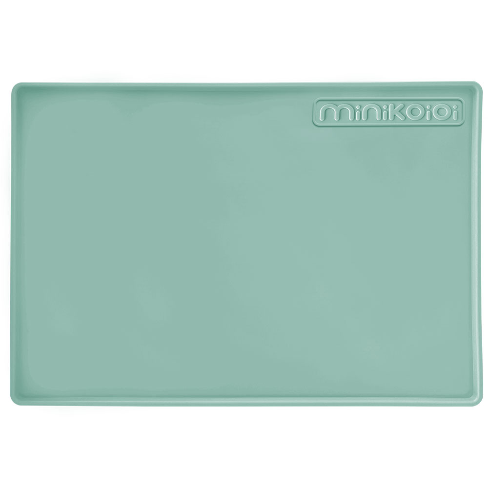 MinikOiOi Mat - силіконовий килимок для годування • River Green