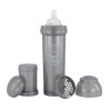 Twistshake Anti-Colic 330 мл - антиколікова пляшечка для годування • Pearl Grey