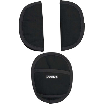 Dooky Universal Pads - накладки на ремни автокресла группы 0+, 3 шт. • Black Dooky Universal Pads - накладки на ремни автокресла группы 0+, 3 шт. • Black