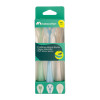 Bebe Confort Soft Silicone Spoons 3 шт. 4+ міс. - м'які силіконові ложечки для годування