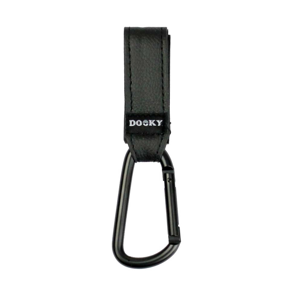 Dooky Buggy Hooks Small - крючки для сумок на ручку коляски, 2 шт. • Black