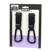 Dooky Buggy Hooks Small - крючки для сумок на ручку коляски, 2 шт. • Black