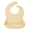 MinikOiOi Basics Bib - силіконовий слинявчик • Mellow Yellow