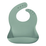 MinikOiOi Basics Bib - силіконовий слинявчик • River Green