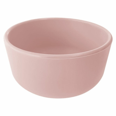 MinikOiOi Basics Bowl - силіконова мисочка • Pinky Pink