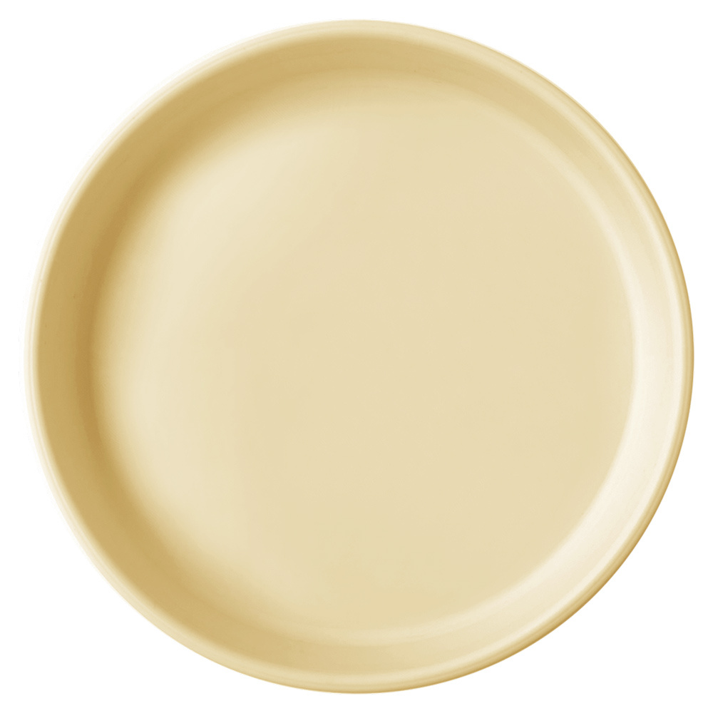MinikOiOi Basics Plate - силіконова тарілка • Mellow Yellow