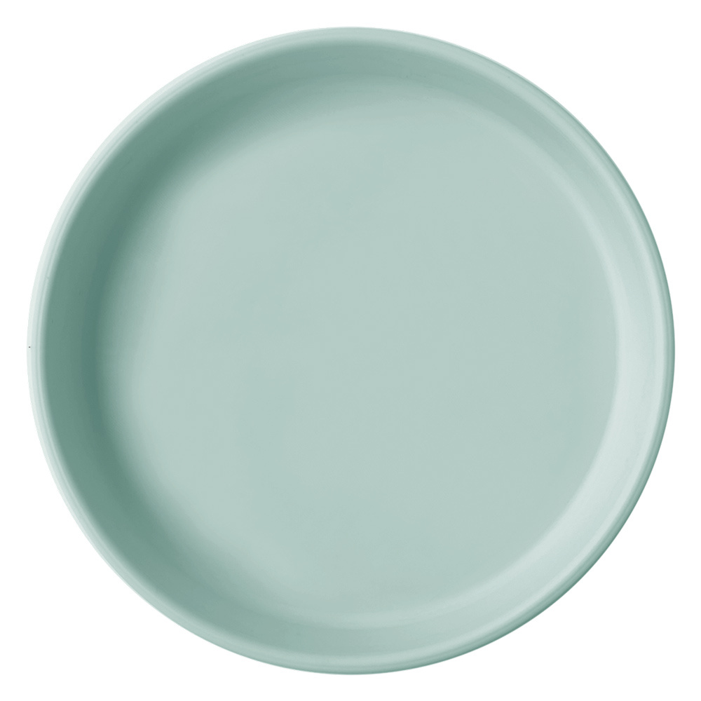 MinikOiOi Basics Plate - силиконовая тарелка • River Green