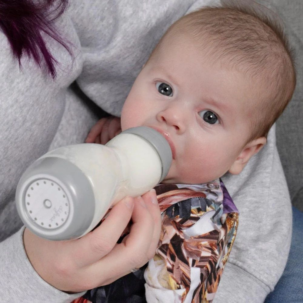 Difrax S-bottle Natural Variflow 1-2-3 250 мл - антиколікова пляшечка з трипозиційною соскою
