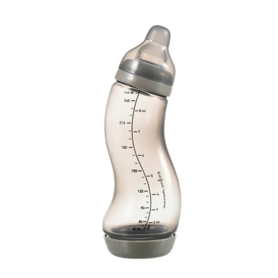 Difrax S-bottle Wide 310 мл - антиколікова пляшечка з силіконовою соскою • Clay Difrax S-bottle Wide 310 мл - антиколікова пляшечка з силіконовою соскою • Clay