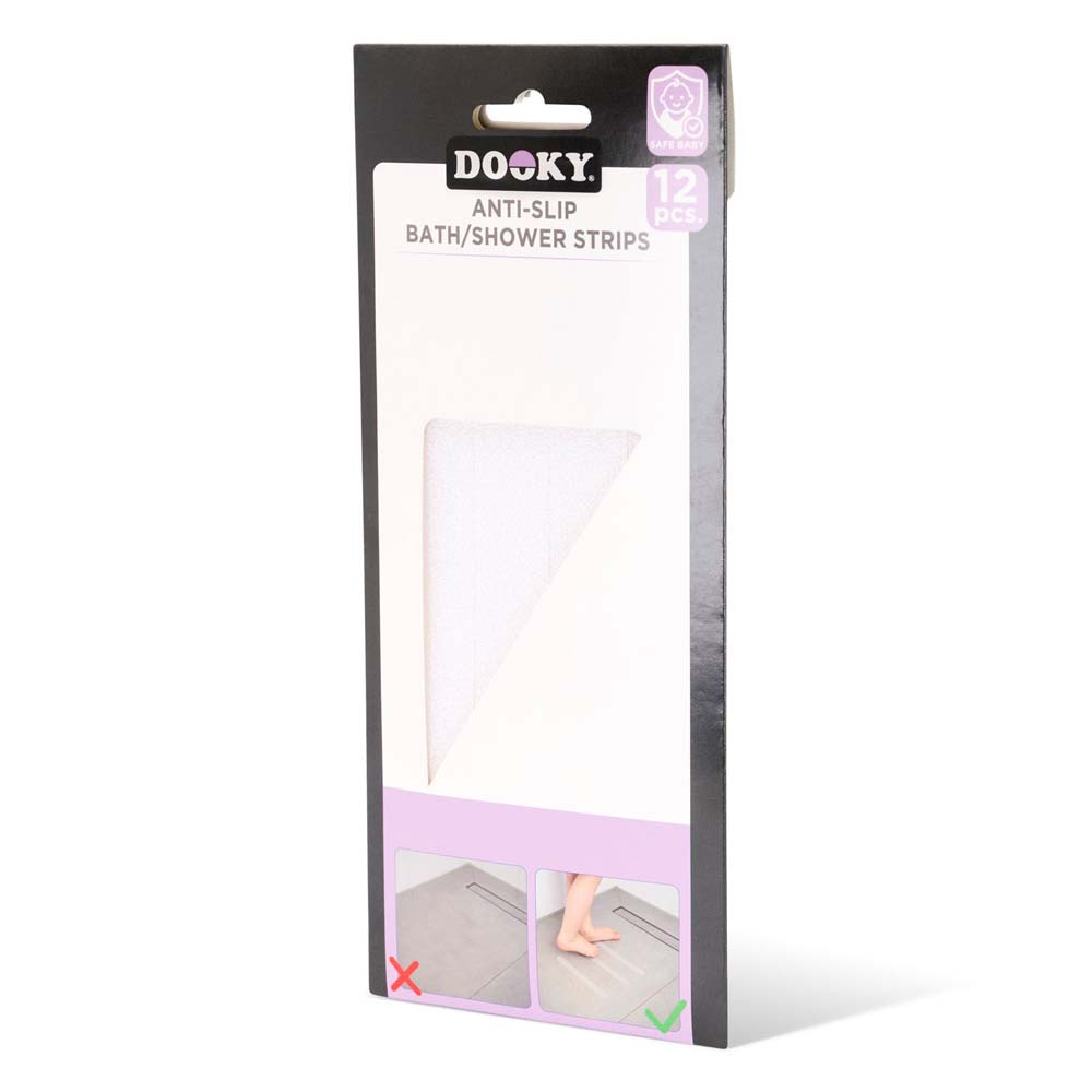 Dooky Anti-Slip Bath & Shower Strips 12 шт. - противоскользящие полоски для ванны и душа