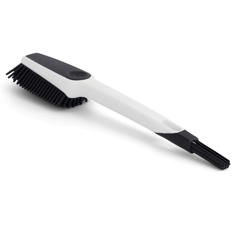 Twistshake Dish Brush - щітка для миття дитячих пляшечок і поїльників із щіточкою для сосок • Black White
