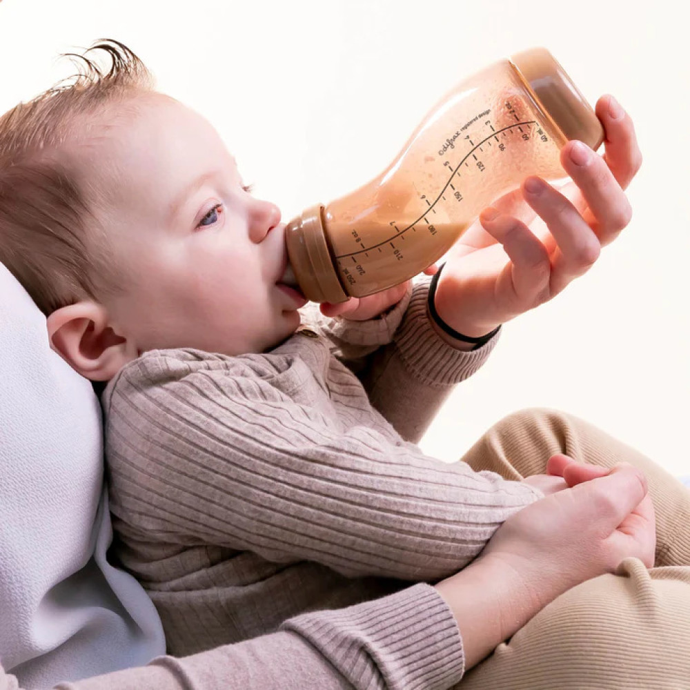 Difrax S-bottle Natural 250 мл - антиколікова S-подібна пляшечка для годування • Caramel Difrax S-bottle Natural 250 мл - антиколікова S-подібна пляшечка для годування • Caramel